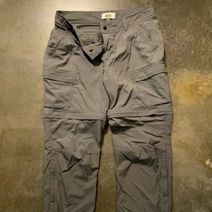 rei coop zip-off hiking pants